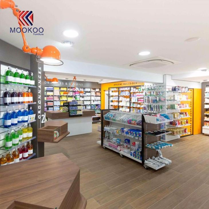 Drug Store Display Shelves